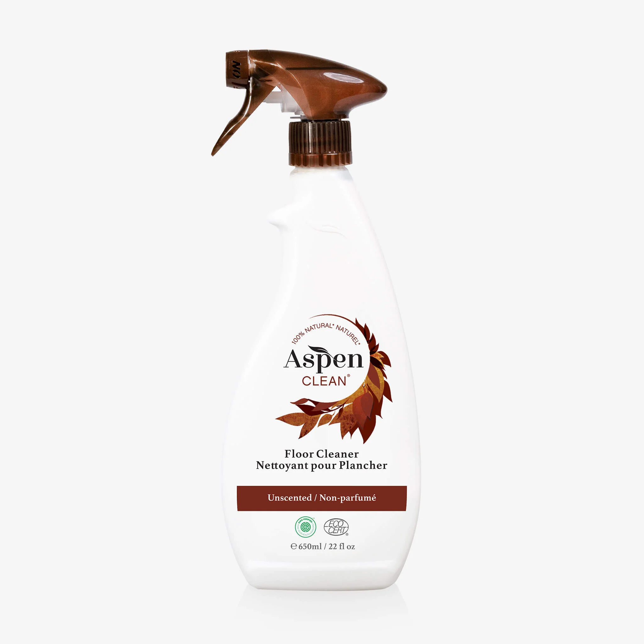 AspenClean Natural Floor Cleaner, Unscented, 22 fl oz