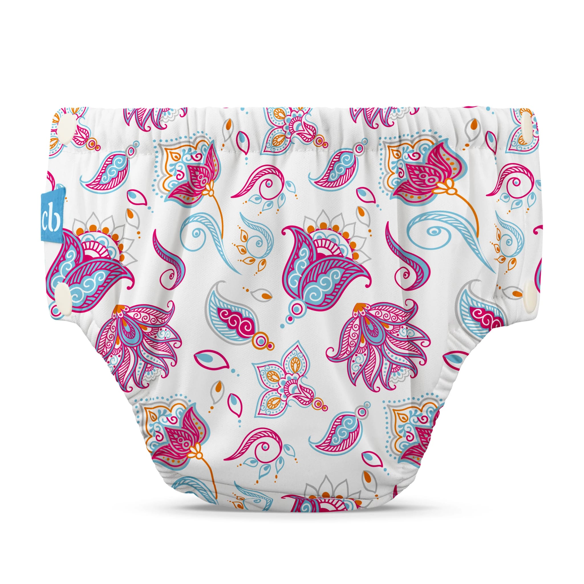Reusable Training Pants with Snaps, Cotton Bliss