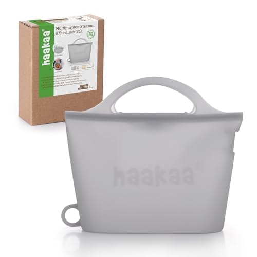 Haakaa Silicone Microwave Steam Sterilizer Bag (40oz)