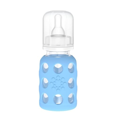 Lifefactory 4oz Glass Baby Bottle