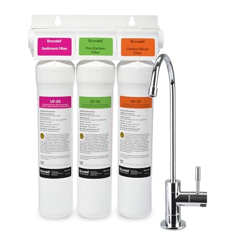 Brondell Coral UC300 Three-Stage Under-Sink Filter