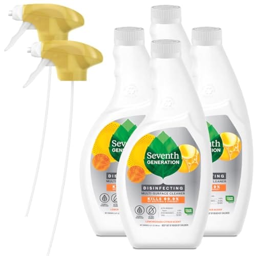 Seventh Generation Disinfecting Multi-Surface Cleaner, Lemongrass Citrus, 26 fl oz
