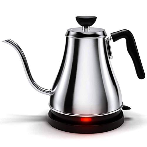 Willow & Everett Electric Gooseneck Kettle, 0.8L Stainless Steel