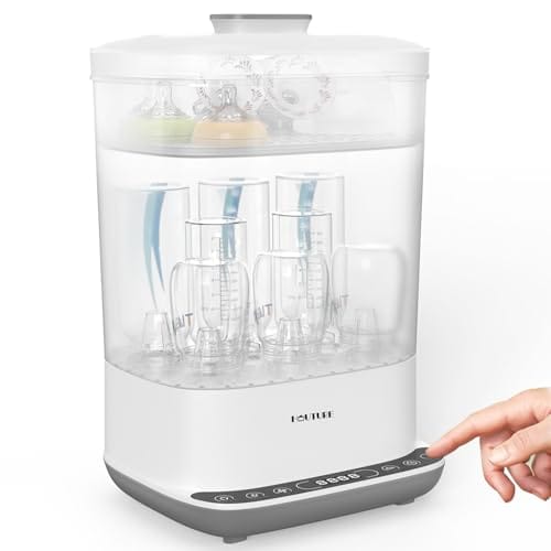 Hauture 6-in-1 Baby Bottle Sterilizer and Dryer