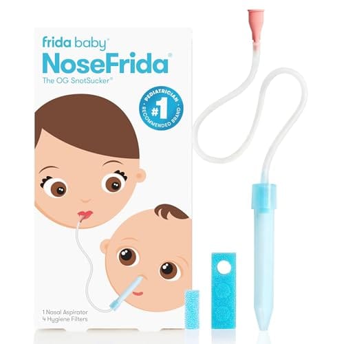 NoseFrida Snot Sucker Nasal Aspirator