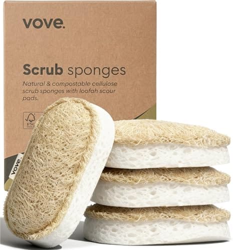 Vove Scrub Sponges, 8-Pack