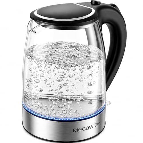 MEGAWISE 1.8L Glass Electric Kettle