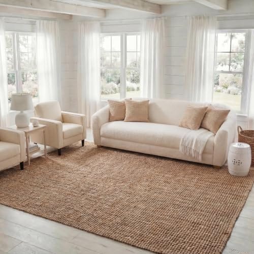 Safavieh Natural Fiber Chunky Jute Rug NF447A