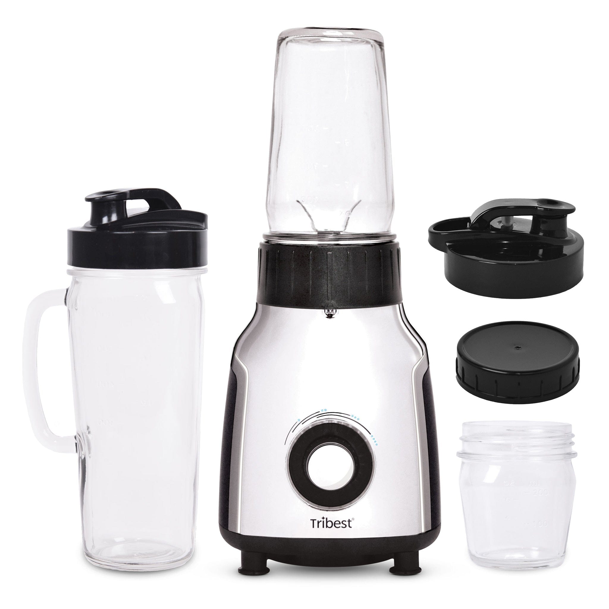Tribest Personal Blender with Glass Jar (PBG-5050-A)