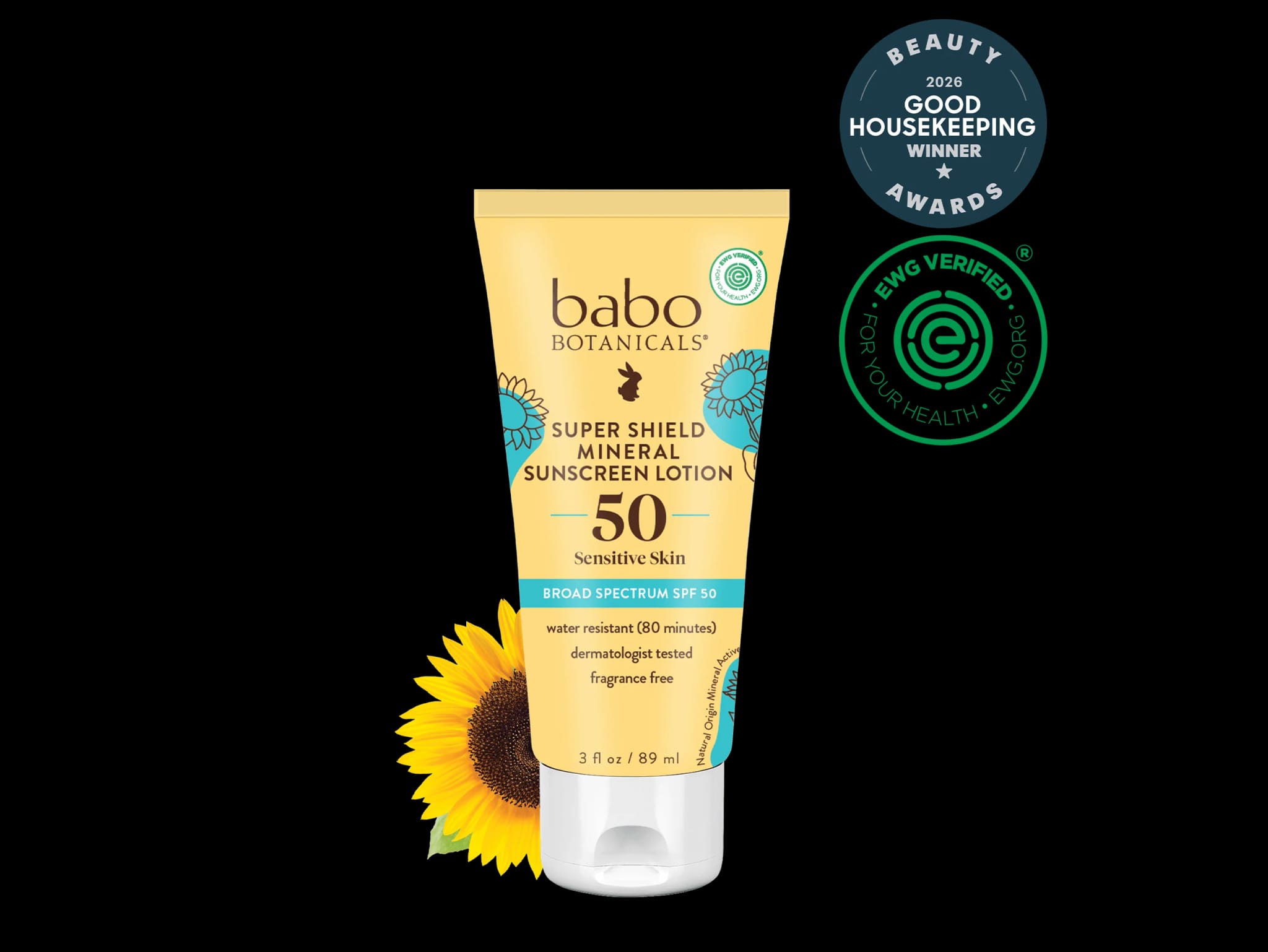 Babo Botanicals Baby Mineral Sunscreen SPF 50