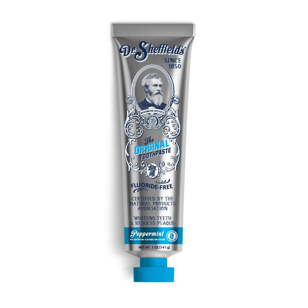Dr. Sheffield's Certified Natural Peppermint Toothpaste