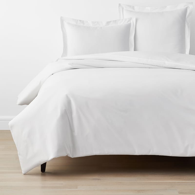 Premium Cool Organic Cotton Percale Duvet Cover