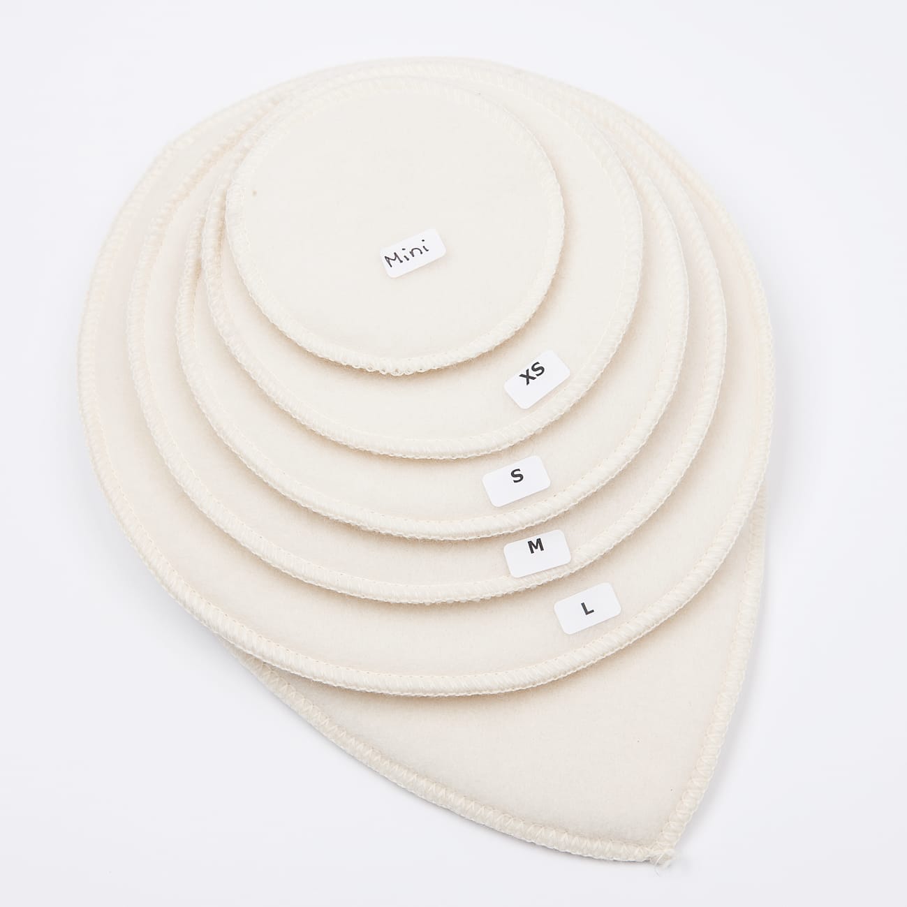 LANACare Organic Merino Wool Nursing Pads