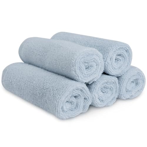 Natemia Organic Baby Washcloths, 5-Pack