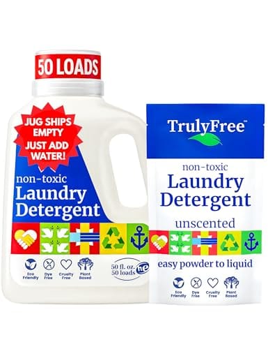 Truly Free Laundry Wash, Unscented
