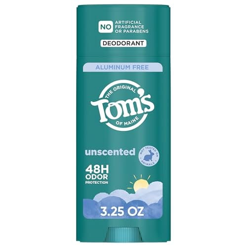 Tom's of Maine Aluminum Free Natural Deodorant, Unscented