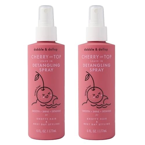 Dabble & Dollop Cherry on Top Leave-In Detangler