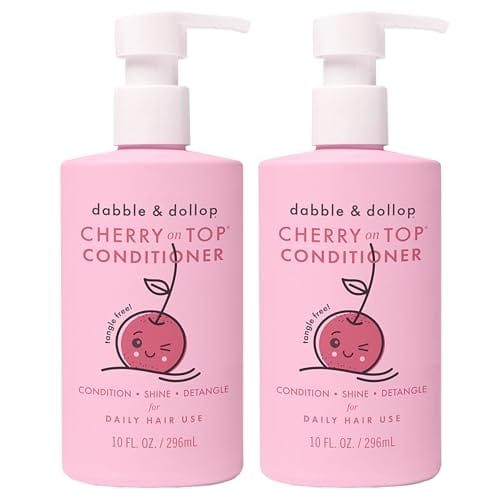 Dabble & Dollop Cherry on Top Kids Hair Conditioner
