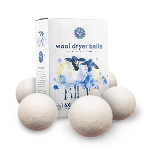 Woolzies Wool Dryer Balls XL 6-Pack
