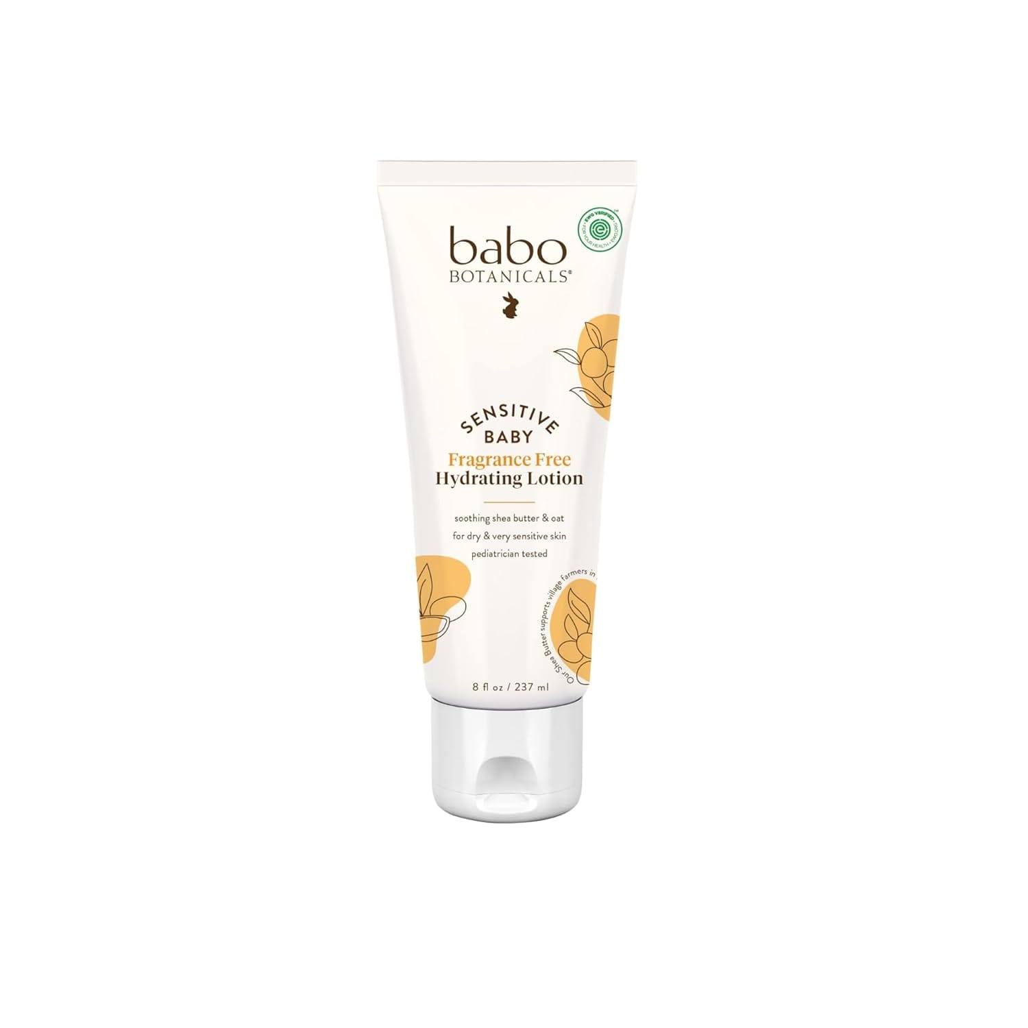 Babo Botanicals Sensitive Baby Fragrance-Free Hydrating Lotion